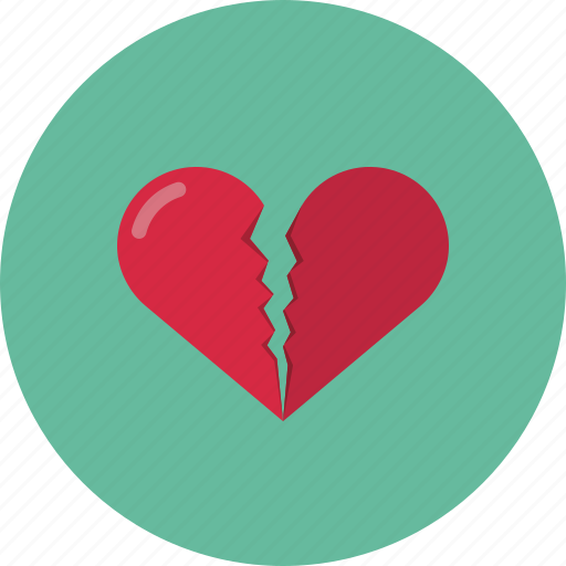 Broken, heart, valentine, love icon - Download on Iconfinder
