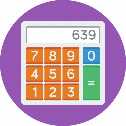 Calculator, calc, calculate, math, school, study icon - Download on Iconfinder