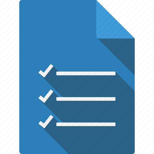 Checklist, document icon - Download on Iconfinder