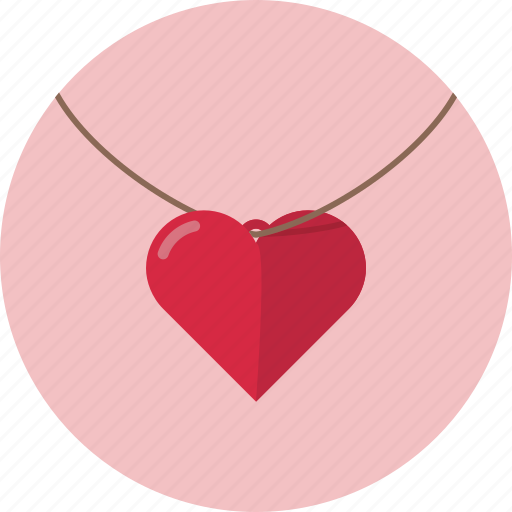 Necklace, heart, love, romantic, valentine, valentines icon - Download on Iconfinder