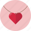necklace, heart, love, romantic, valentine, valentines 