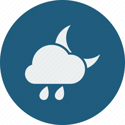 Night, rainy icon - Download on Iconfinder on Iconfinder