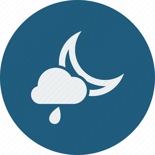 Night, rainy icon - Download on Iconfinder on Iconfinder