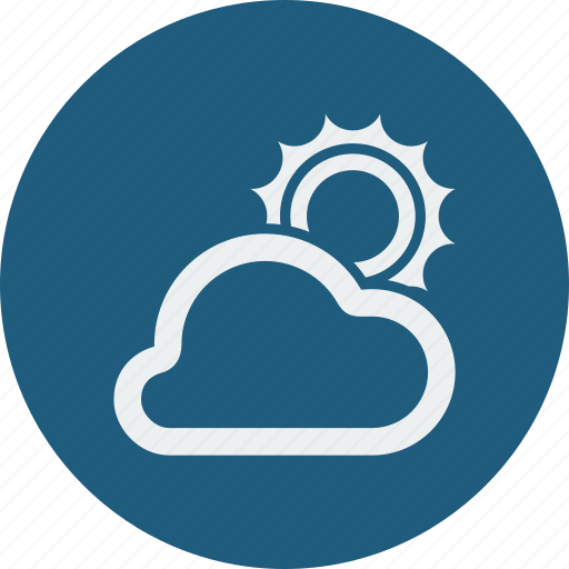 Cloudy, sunny icon - Download on Iconfinder on Iconfinder