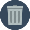 can, trash, bin, empty, full, garbage, remove