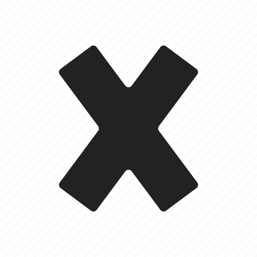 Close, delete, exit, x icon - Download on Iconfinder