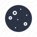full, galaxy, moon, planet, space
