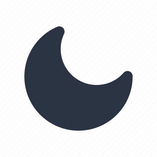 Crescent, moon, night, sleep icon - Download on Iconfinder