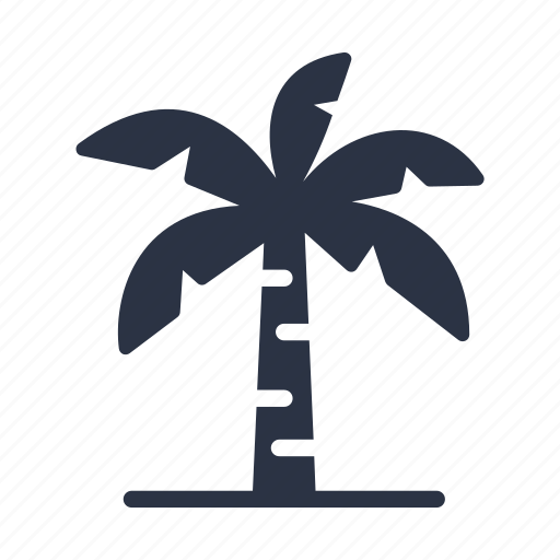 Beach, island, palm, tree, tropical icon - Download on Iconfinder