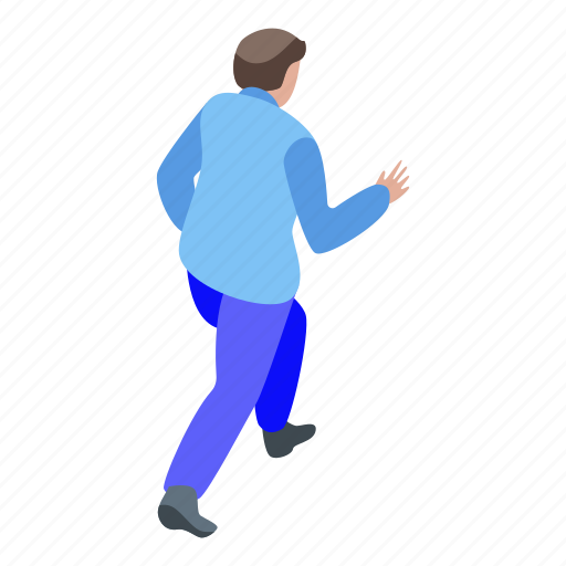 Cartoon, hand, isometric, man, running, silhouette, zombie icon - Download on Iconfinder