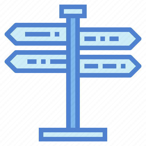 Direction, directional, panel, sign icon - Download on Iconfinder