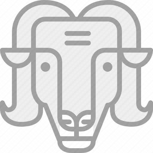 Animal, wildebeest, zoo icon - Download on Iconfinder