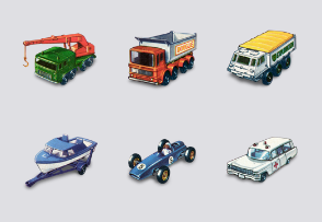 Matchbox car icons