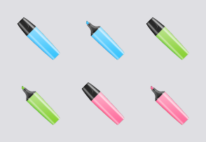 Stabilo Marker Icons