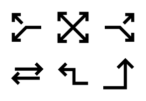 Arrow glyph