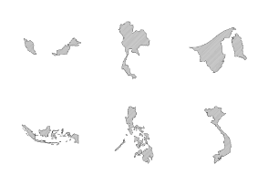 Asean Maps Outline Vol 2