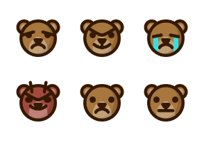 Bear emojis