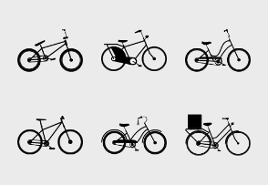 Bicycle glyphs