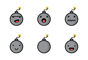 Bomb Expression Emoji