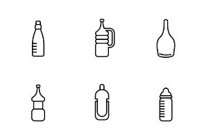 Bottle design collection