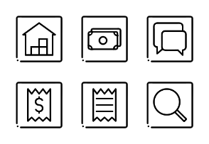 E-commerce - Icon Set