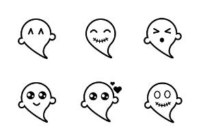 Emoji Ghosts