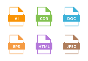 File format colorful