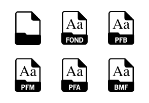 File Format: Fonts Glyph 1