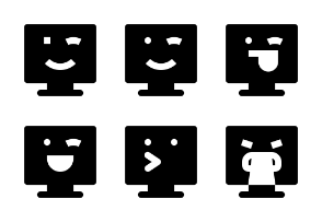 [Foxy] Computer Emoticon (Glyph)