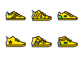 Man Footwear - Yellow