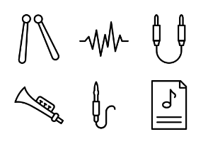 Music Instruments Line Vol 1
