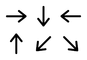 Navigation Arrow - Outline
