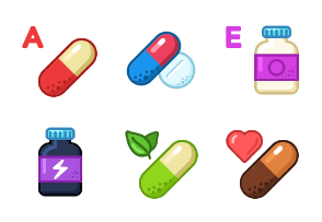 Pills & Tablets Set