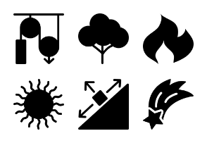 Science Solid Icons Vol 3