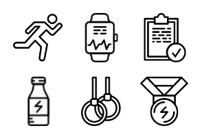 Smashicons - Fitness Outline