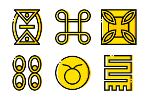 Smashicons Symbols - Yellow - Vol 2