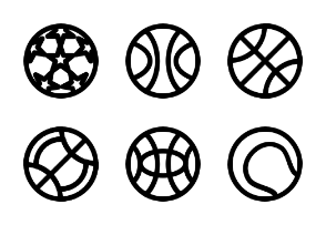 50 sets of Sport and ball