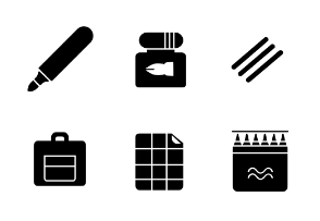 Stuff for graphic and drawing in glyph style