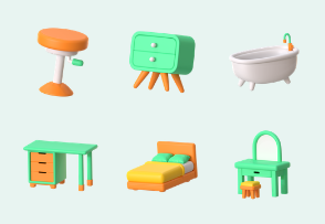Toskia: Furniture 3D