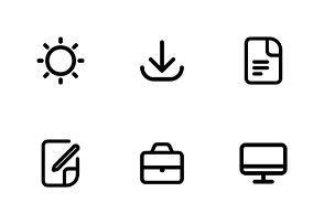 user Interface icons