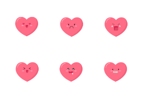Valentine heart emoji