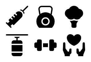 Wellbeing and Selfcare Glyph