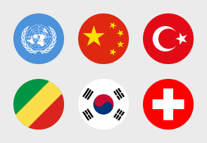 World Flags - Circular
